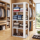 3-Tier Stackable Shoe Rack with Anti-Tip Design - White by LJGDeals