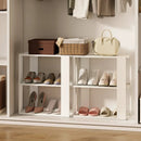 3-Tier Stackable Shoe Rack Set of 2 - White by LJGDeals