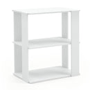 3-Tier Stackable Shoe Rack Set of 2 - White by DirectDeals