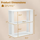 3-Tier Stackable Shoe Rack Set of 2 - White by LJGDeals