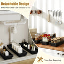 3-Tier Slim Rolling Storage Cart 2-Pack Mobile Bathroom Organizer with Wheels by LJGDeals