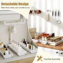 3-Tier Slim Rolling Storage Cart 2-Pack Mobile Bathroom Organizer with Wheels by LJGDeals