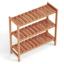 3-Tier Solid Wood Plant Stand with Slatted Shelves by LJGDeals