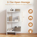 3 Tier Wooden Bookshelf with Anti-Tipping Kit by LJGDeals