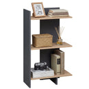 3 Tier Wooden Bookshelf with Anti-Tipping Kit by LJGDeals