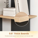 3 Tier Wooden Bookshelf with Anti-Tipping Kit by LJGDeals