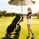 3 Wheel Golf Bag Cart with Adjustable Handle and 9 Speed Settings by LJGDeals