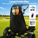 3 Wheel Golf Bag Cart with Adjustable Handle and 9 Speed Settings by LJGDeals