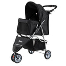 3 Wheel Pet Stroller for Small Dogs Cats up to 33 LBS by LJGDeals