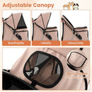 3 Wheel Pet Stroller for Small Dogs Cats up to 33 LBS by LJGDeals