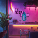 GIN Metal Neon Wall Art- LN0036