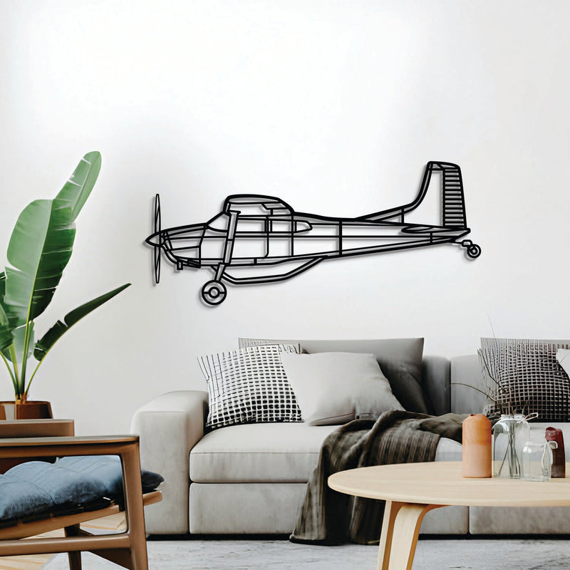 A185F Metal Aircraft Wall Art - NCP0512