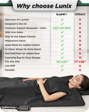 LX17 Portable Infrared Sauna Blanket, Jet Black