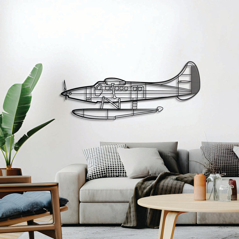 DHC-3T Metal Aircraft Wall Art - NCP0418