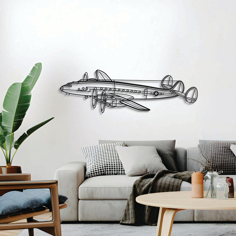 C-121A Constellation Metal Aircraft Wall Art - NCP0415