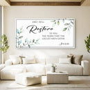And I Will Restore To You - Joel 2:25 Faith Sign by Tailored Canvases