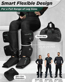 LX1 FOOT AND CALF COMPRESSION MASSAGER BLACK by Lunix