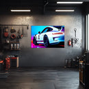 Car light up sign, Car neon light sign, Car wall art lighted, Car led wall decor, Car led sign, Garage neon sign, Neon painting art For Man - UvCar25