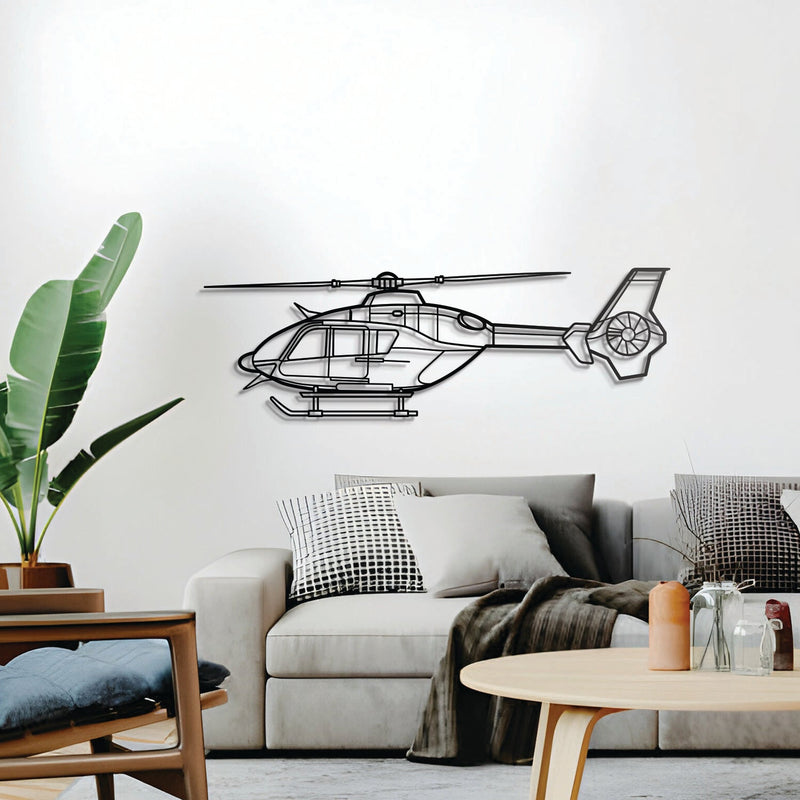 EC135T2 Metal Aircraft Wall Art - NCP0065