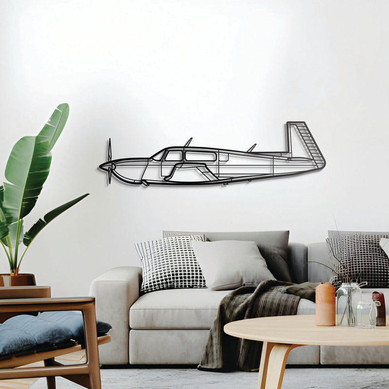 M20M Metal Aircraft Wall Art - NCP0107