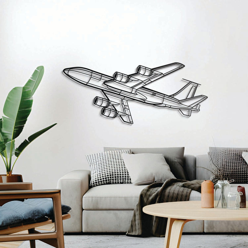 KC-135R Stratonker Angle Metal Aircraft Wall Art - NCP0431