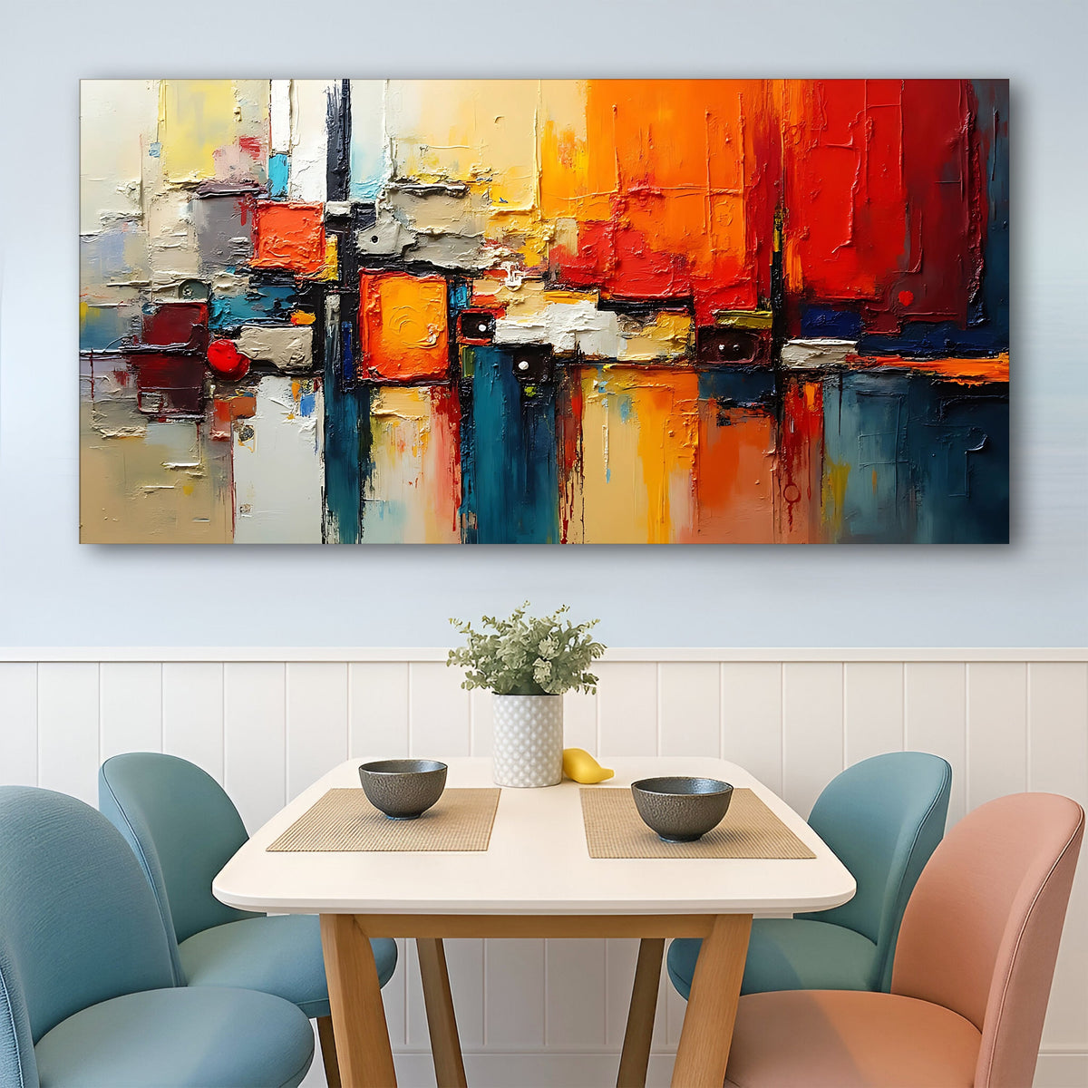 Colorful Abstract Wall Art II, photo 3 of 10
