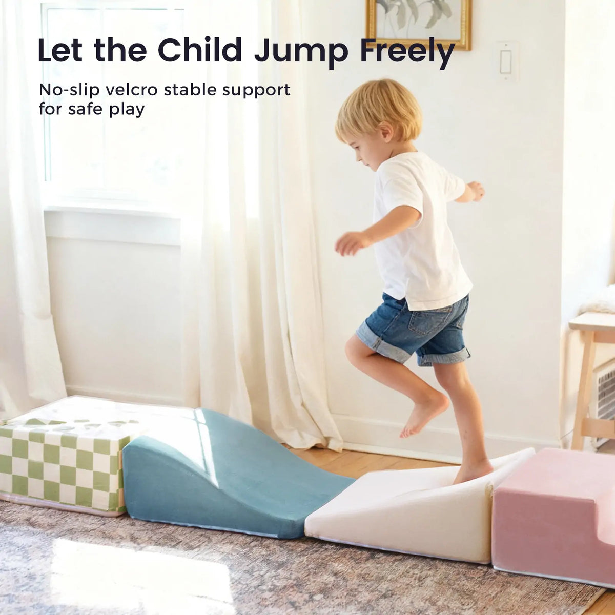 Tiny Land® PlayNest Climbing Blocks - Morandi, photo 4 of 9