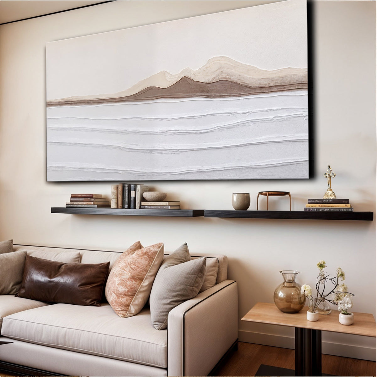 Earth Tone Abstract Wall Art, photo 3 of 10