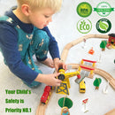 Tiny Land® Wooden Train Set for Children
