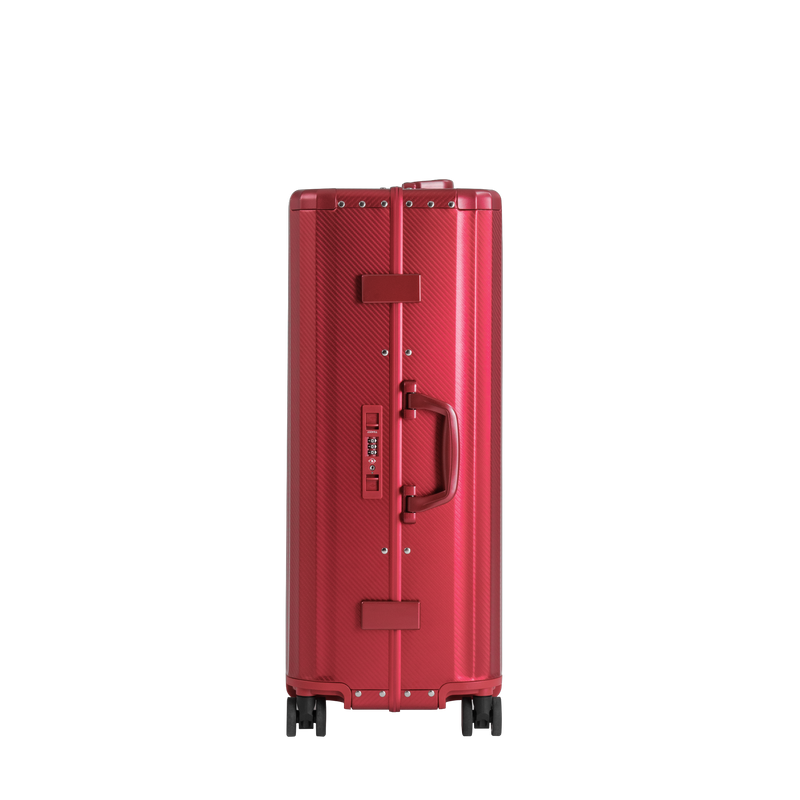 SPACE Aluminum Suitcase Red