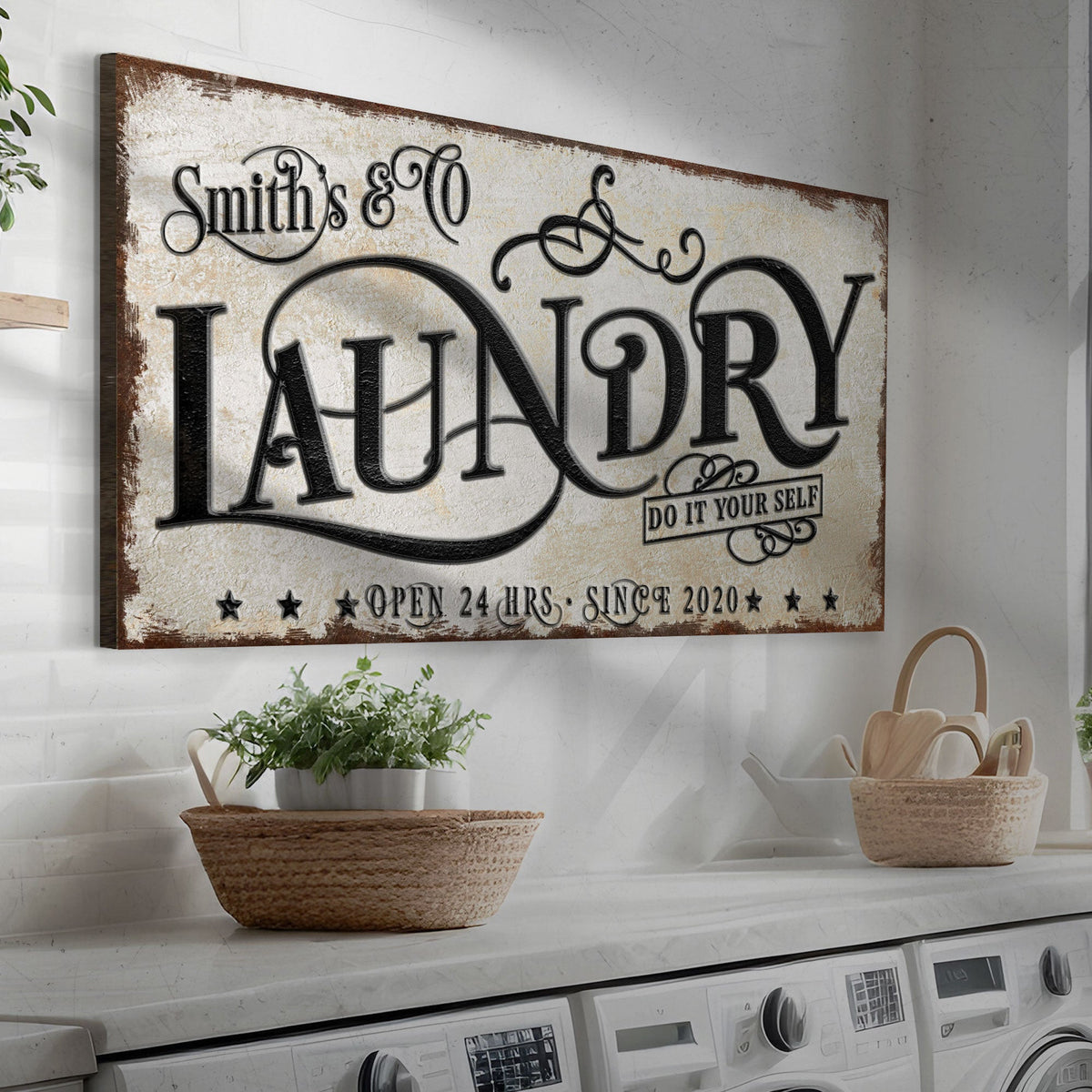 The Laundry Room Sign VI, photo 3 of 8