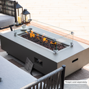 Westwood Fire Pit Tempered Clear Glass Wind Screen
