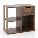 3-Tier Side Table with Storage Shelf and Drawer Space by DirectDeals