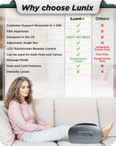 LX21 Foot and Calf Massager with Remote, Neuropathy & Plantar Fasciitis Relief, Granite Gray