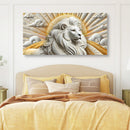 3D Majestic Lion Wall Art III