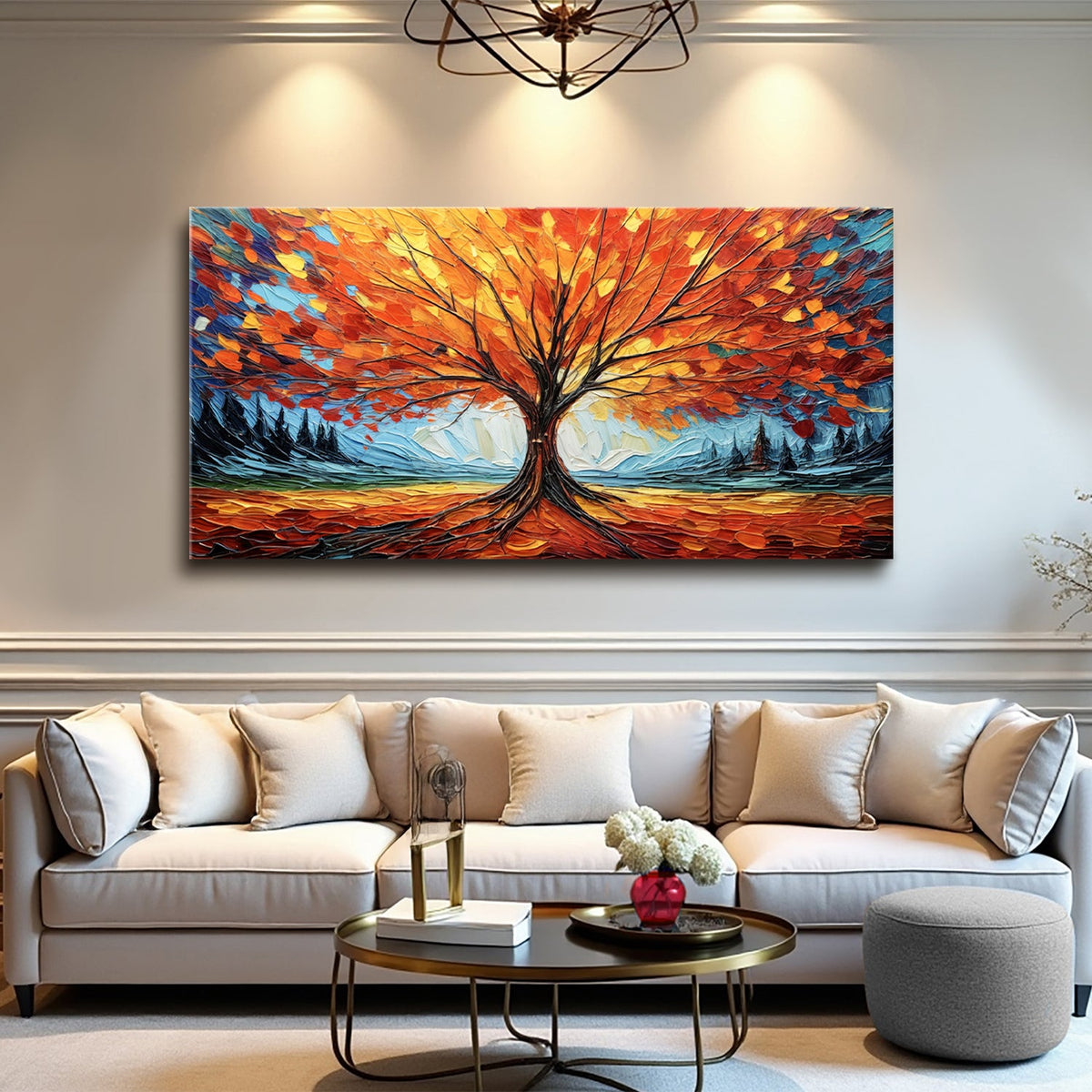Autumn Fire Wall Art, photo 3 of 10