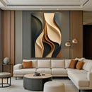 Modern Abstract Minimalist Wall Art by Tailored Canvases