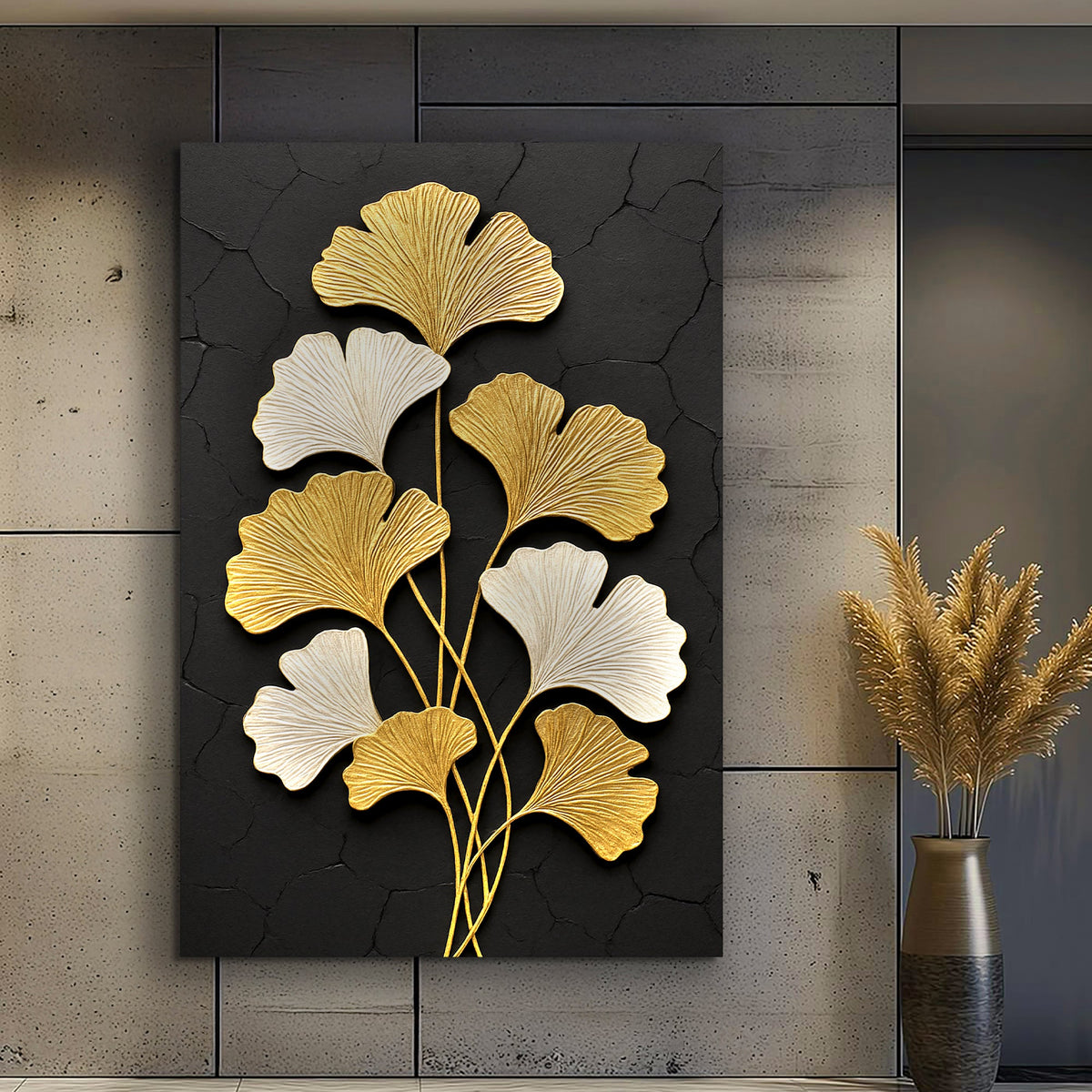 Golden Ginkgo Wall Art, photo 5 of 10