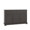 3 Drawers Sideboard Buffet Storage with Adjustable Shelves by LJGDeals