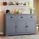Bookshelf with 4 Doors and 2 Anti-Tipping Kits for Home Office by LJGDeals