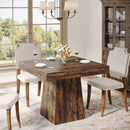 31.5" Dining Table, Square Farmhouse Kitchen Table Dinner Table