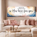 Mightier Than the Waves of the Sea Psalm 93:4 Faith Sign III
