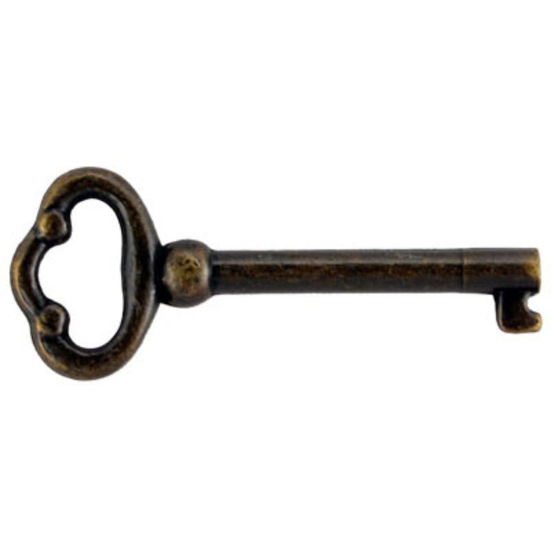 Plain Skeleton Key: A Classic and Reliable Solution for Antique Furniture Locks