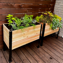 18" x 36" Raised Garden Bed - 30" TALL / Select Grade by Cedar Planters