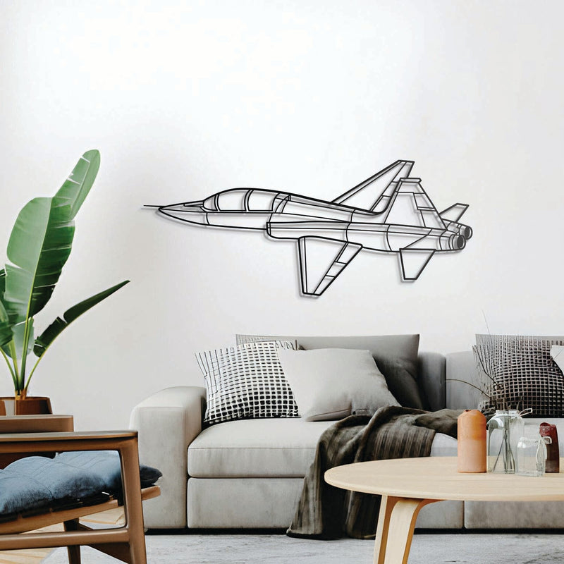 T-38C Talon Angle Metal Aircraft Wall Art - NCP0496