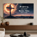 Psalm 27:1 - The Lord Is My Light and My Salvation Faith Sign