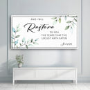 And I Will Restore To You - Joel 2:25 Faith Sign