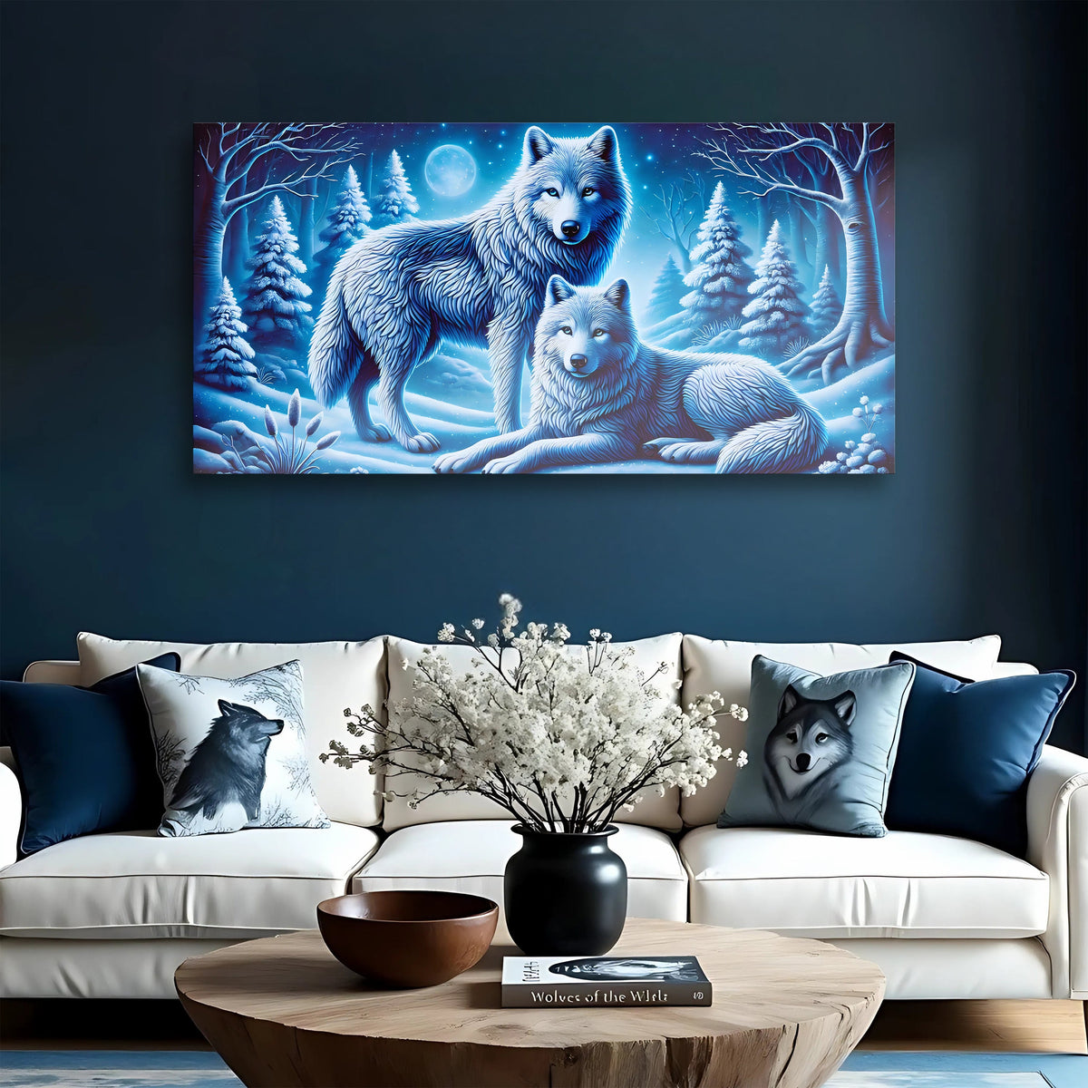 3D Wolves Wall Art II, photo 2 of 10