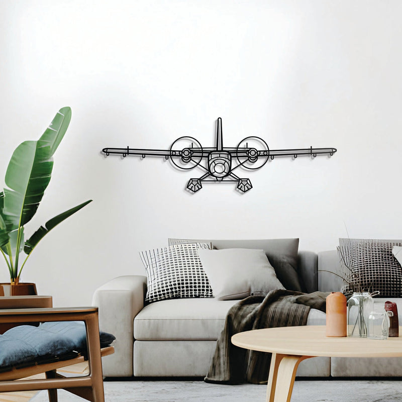 DHC-6 Twin Otter Metal Aircraft Wall Art - NCP0060