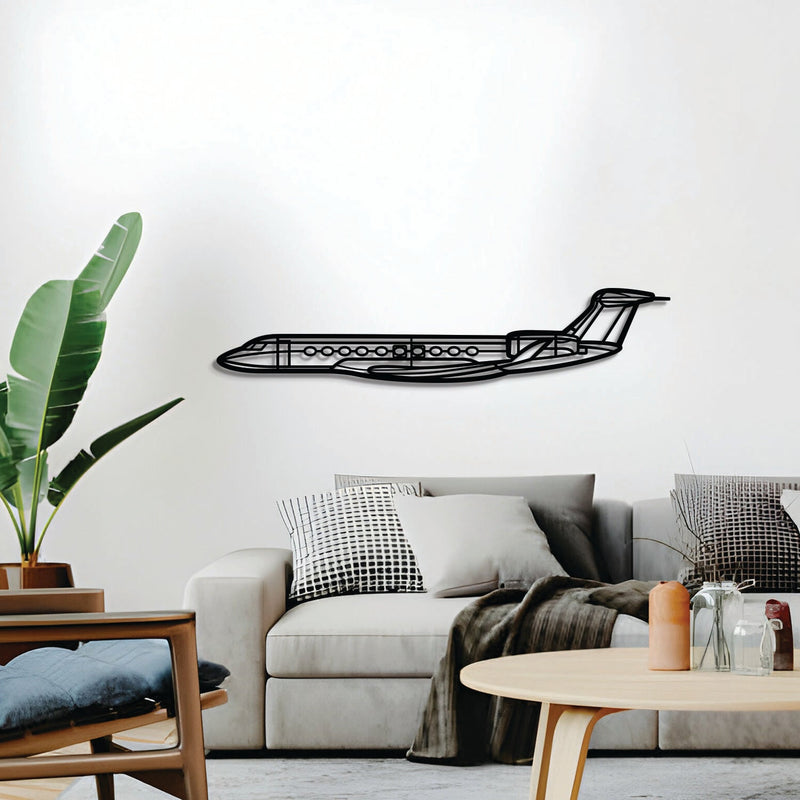 G700 Metal Aircraft Wall Art - NCP0568